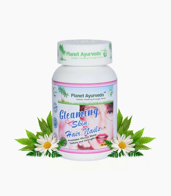 Planet Ayurveda Gleaming Skin & Hair & Nails Capsules - 60 tabs