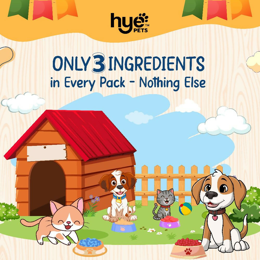 Hye Pets Super Treats For Super Pets – Freeze Dried Treats Made With Goat Milk, Strawberry & Banana
