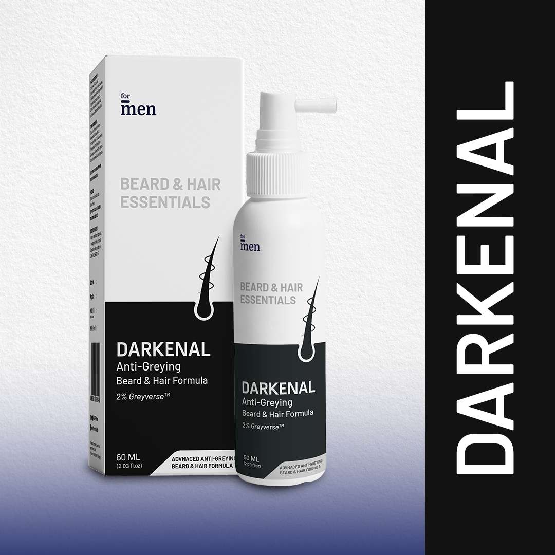 For Men Darkenal Anti Greying Hair & Beard Formula - 60 (Pack of 3)