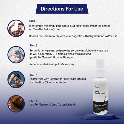 For Men Hair Growth Serum - 60 ml