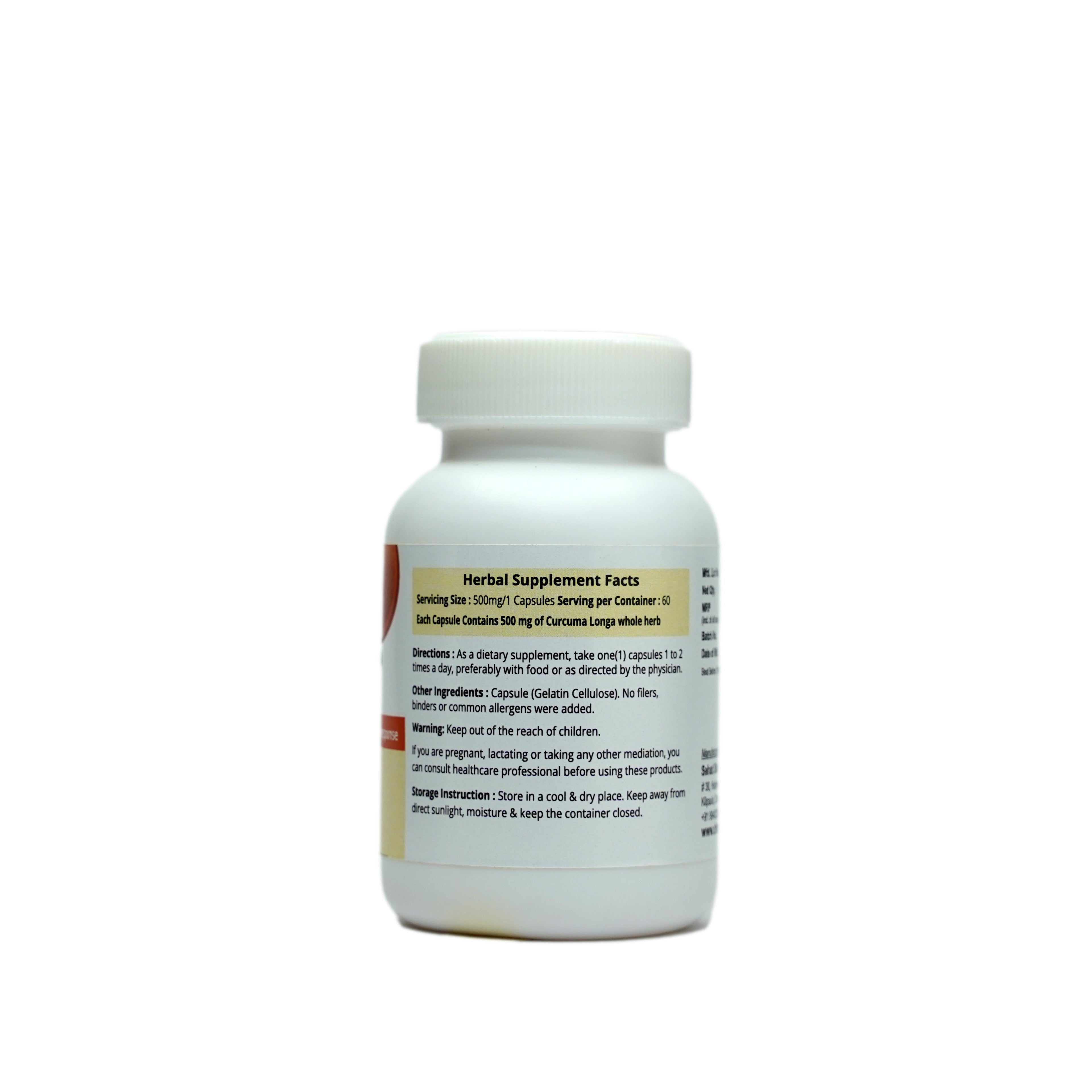 Dr. Talat's Haldi - Immune Support - 60 Capsules
