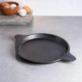 Zishta Cast Iron Raised Edge Fry Pan Omelette Pan Induction Friendly