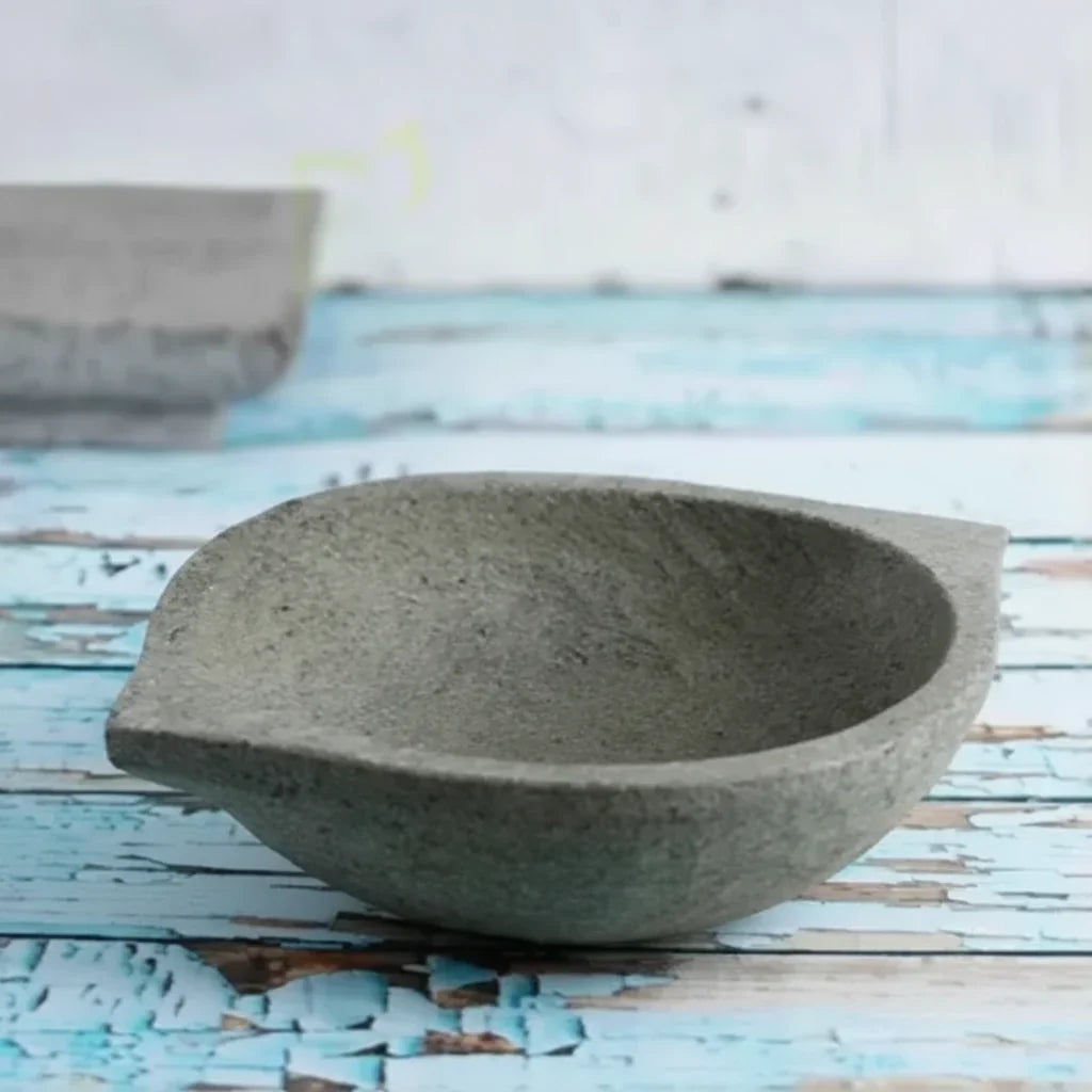 Zishta Soapstone Kalchatti Kadai Treated