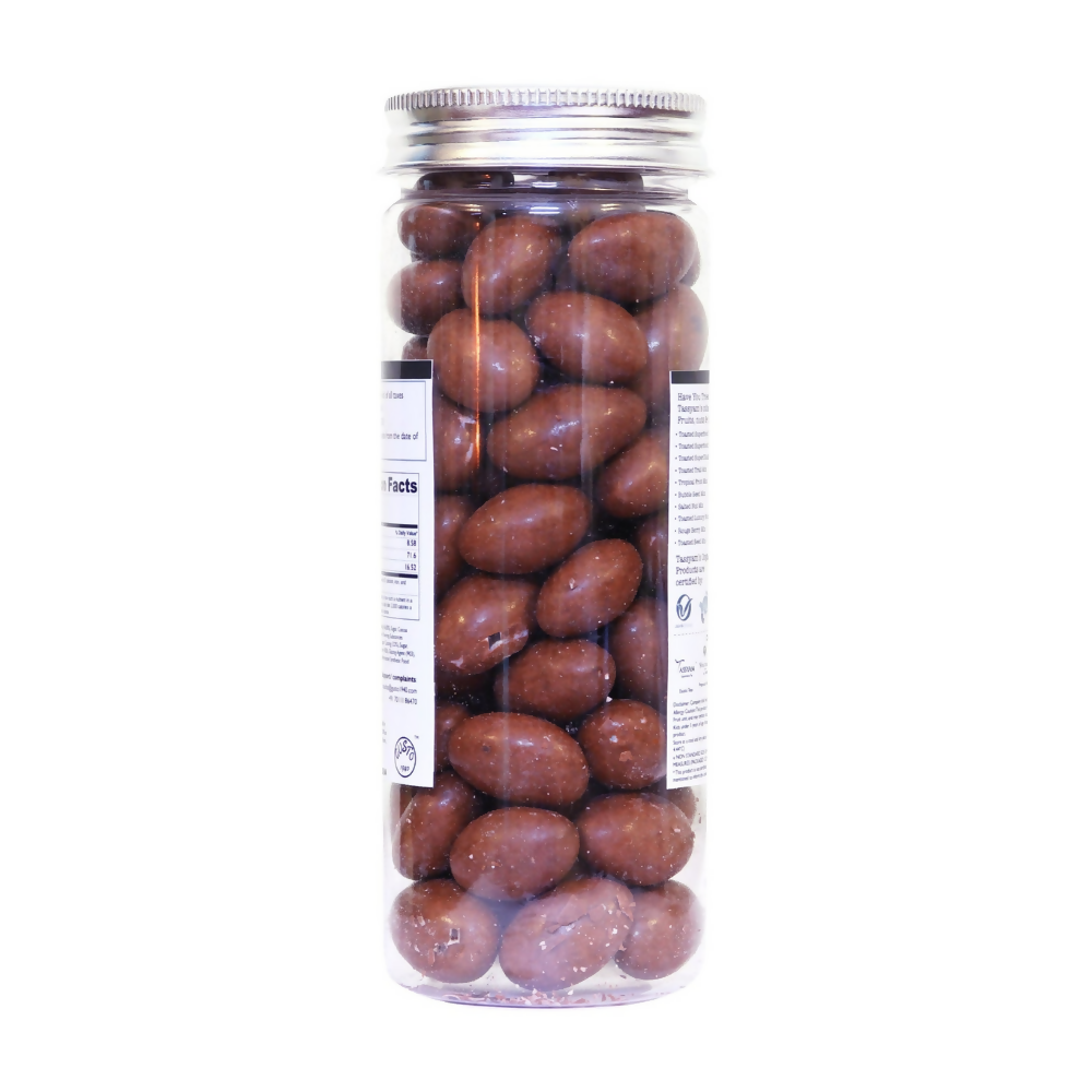Tassyam Organics Chocolate Coated Almonds