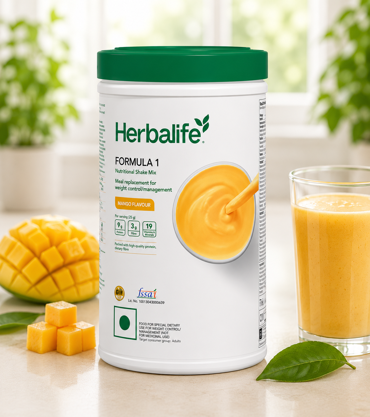Herbalife Formula 1 Nutritional Shake Mix Mango Flavour