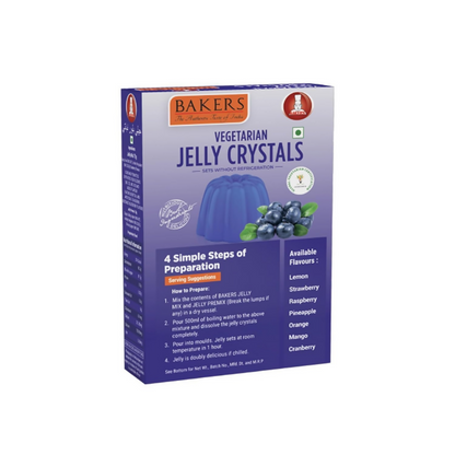BAKERS Jelly Crystals - Blueberry Flavour