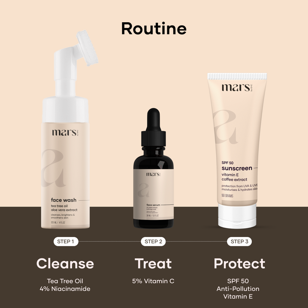 Mars by GHC Gloww Kit for Radiant Skincare Routine