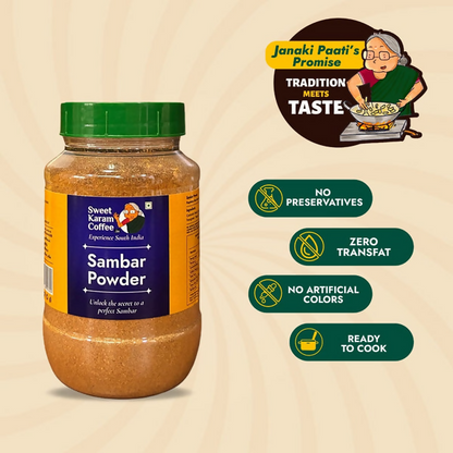 Sweet Karam Coffee Sambar Powder