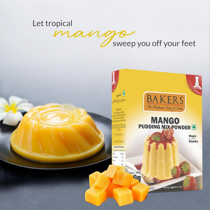 BAKERS Instant Pudding Mix - Mango Flavor
