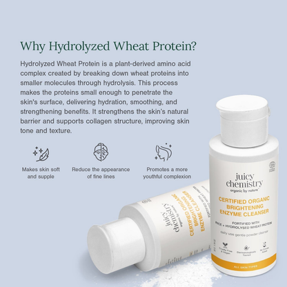 Juicy Chemistry Certified Organic Brightening Enzyme Cleanser