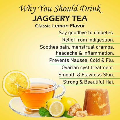 Naivedyam Classic Lemon Flavour Jaggery Tea
