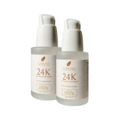 Flawora 24k Golden Glow Face Serum