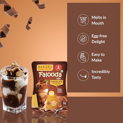 BAKERS Chocolate Flavored Falooda Mix