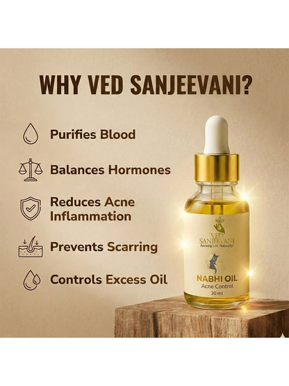 Ved Sanjeevani Acne Control Nabhi Oil