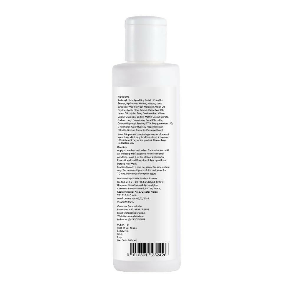 Detoxie Hard Water Relief & Hair Fall Control Pro Growth Shampoo - 200 ml