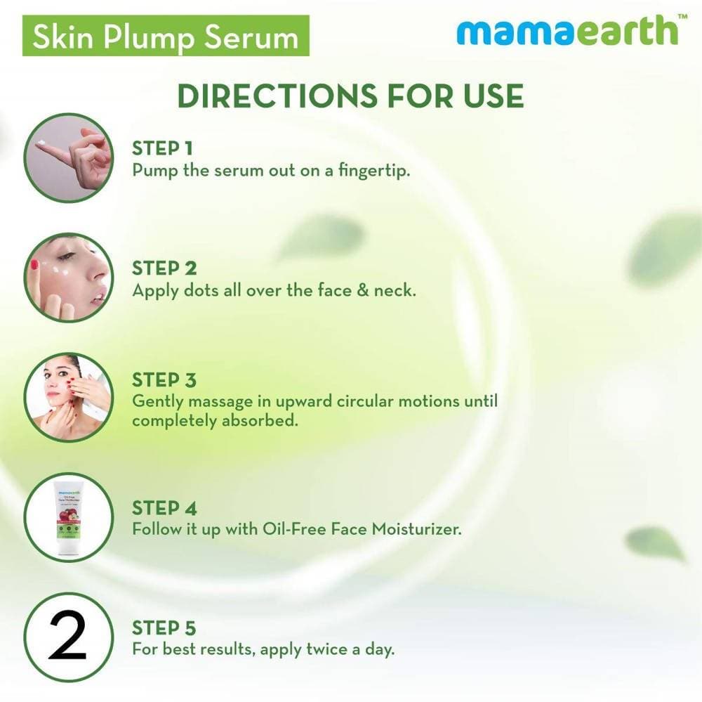 Mamaearth Skin Plump Face Serum For Ageless Skin - 30 ml