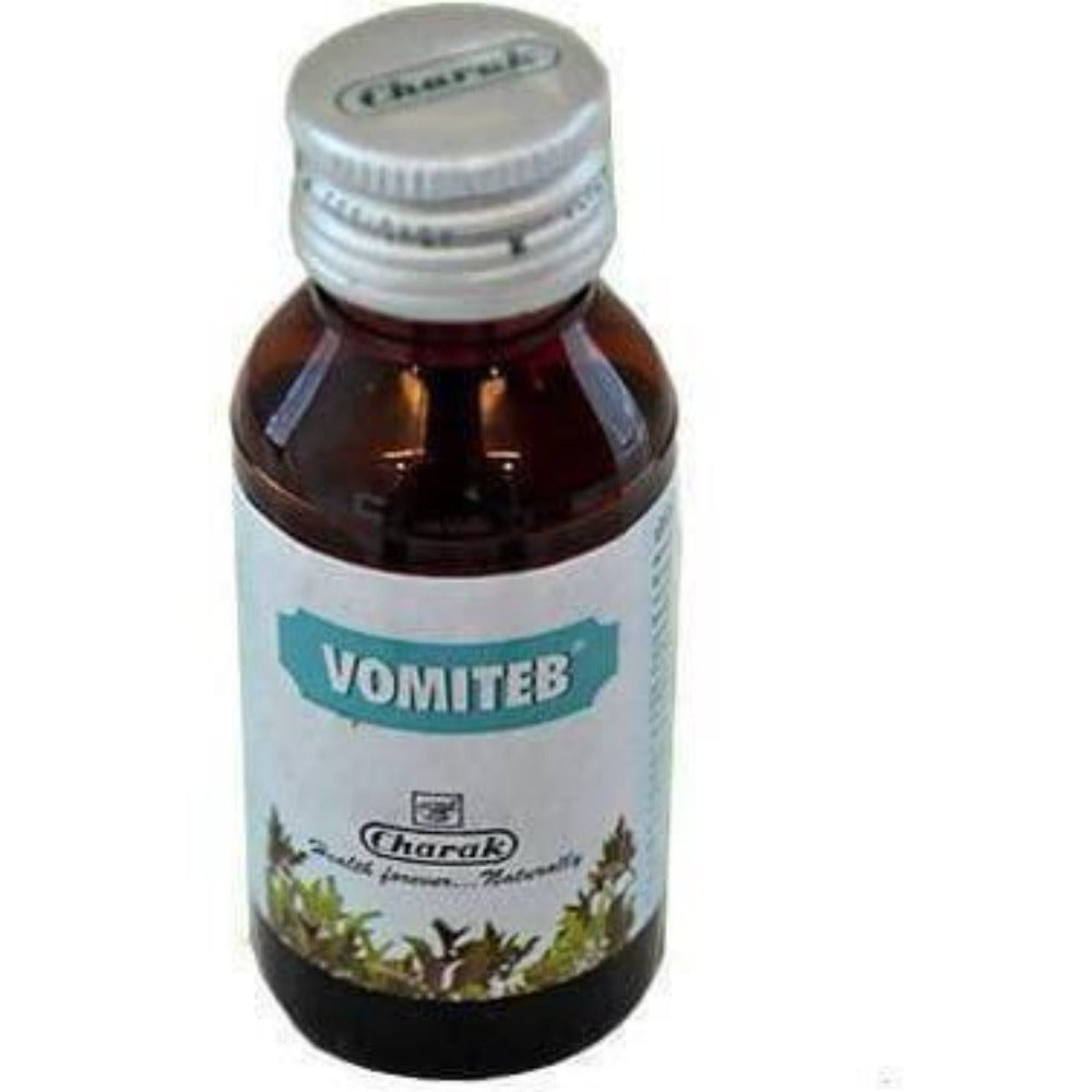charak pharma vomiteb syrup - 60 ml