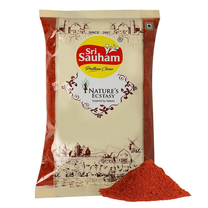 Sri Sauham Premium Natural Chilli Flakes Seasoning (Kutti Mirchi)