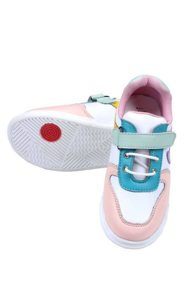 Tiny Bugs Unisex Color Block Sneakers - Multi