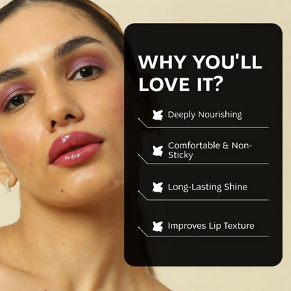 Dunamiss Maria Hydrating Lip Glow Oil Mauve Magic