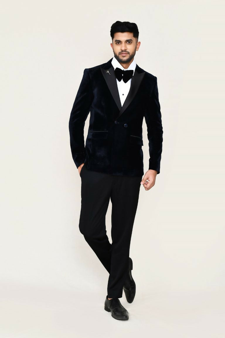 Joban Fashion Black Colored Imported Polyester Fabric Coat,Shirt And Pant