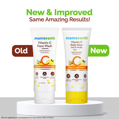 Mamaearth Vitamin C Face Wash For Skin Illumination