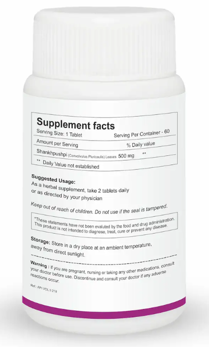 Jain Shankhpushpi Capsules