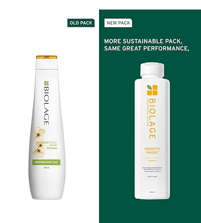 Matrix Biolage Smoothproof Anti-Frizz Shampoo And Conditioner Combo For Dry And Frizzy Hair