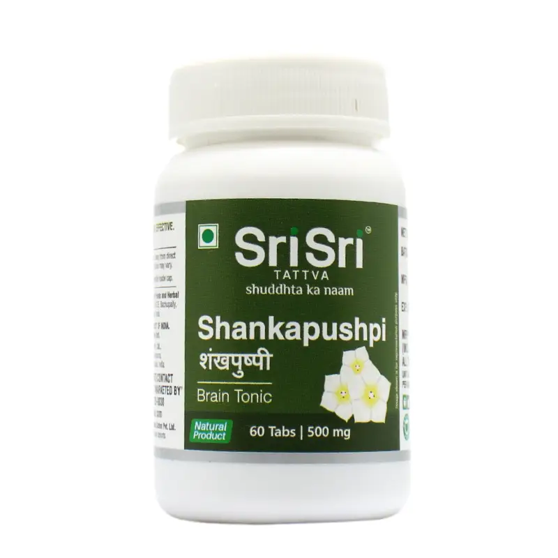 Sri Sri Tattva Shankapushpi - Brain Tonic Tablets