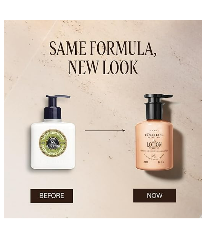 L'Occitane Shea Butter Hands & Body Verbena Lotion For Dry To Very Dry Skin