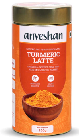 Anveshan Turmeric Latte Ashwagandha Mix