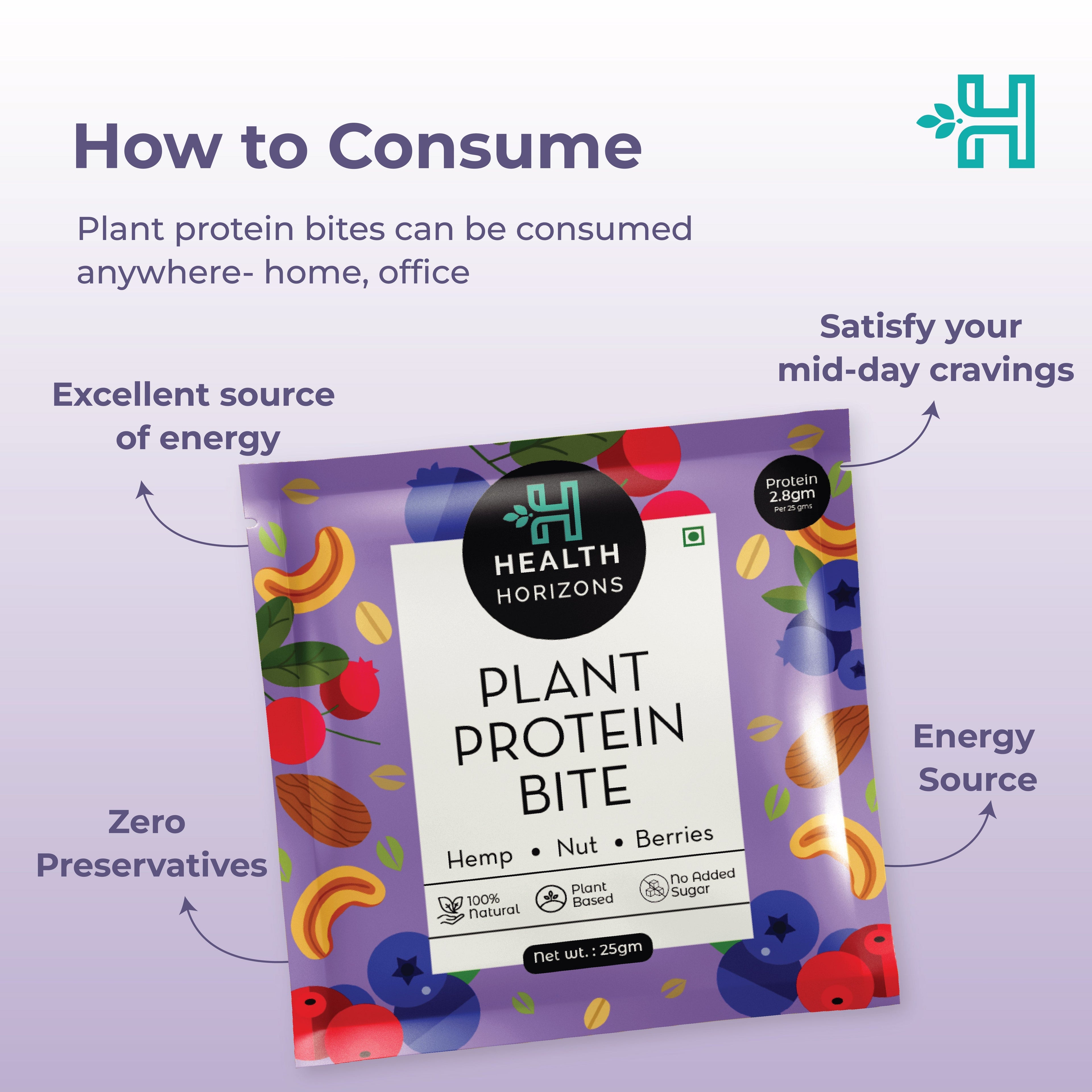 Health Horizons Plant Protein Bite