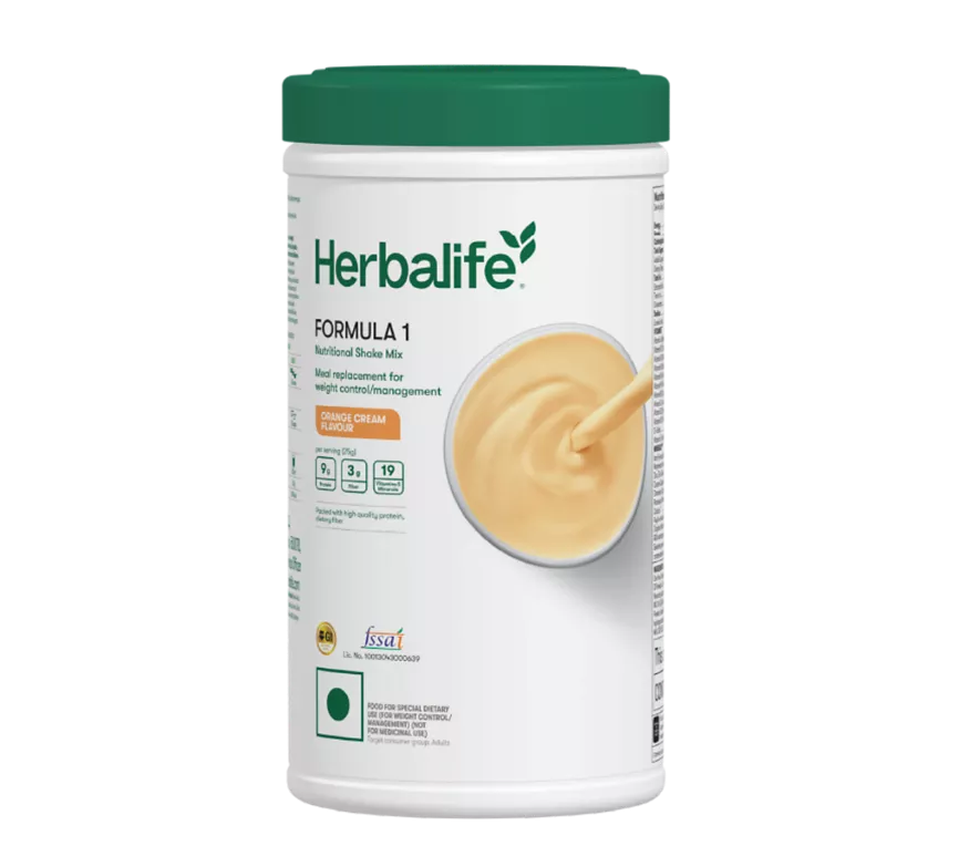 Herbalife Formula 1 - Nutritional Shake Mix - Orange Flavour Cream