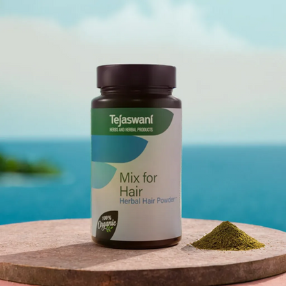 Tejaswani Herbs and Herbal Products Herbal Mix for Hair Powder