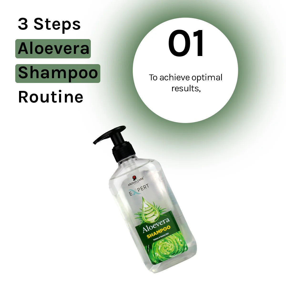 Aroma Care Aloe Vera Shampoo for Hair Fall - 320 ml
