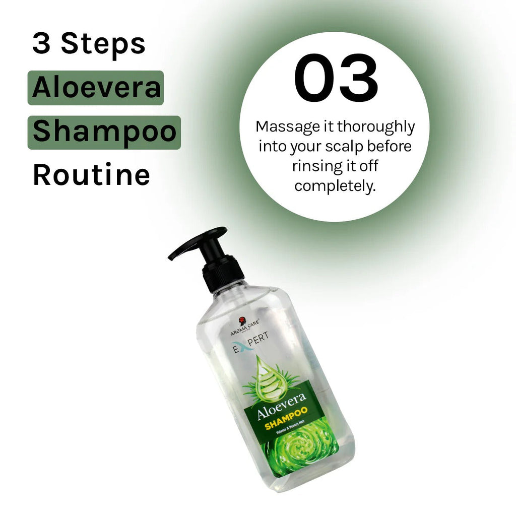 Aroma Care Aloe Vera Shampoo for Hair Fall - 320 ml
