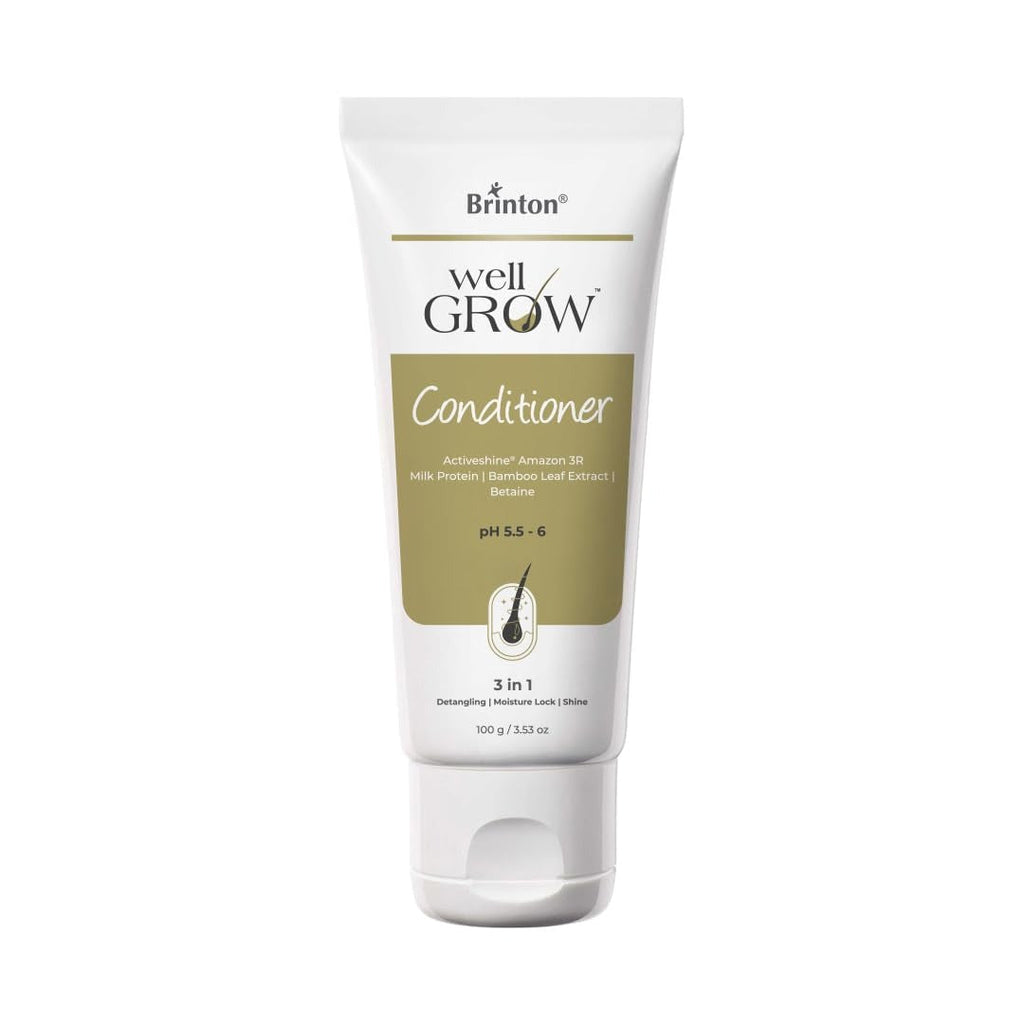 Brinton Wellgrow Hair Conditioner For Smooth & Strong Hair - 100 ml