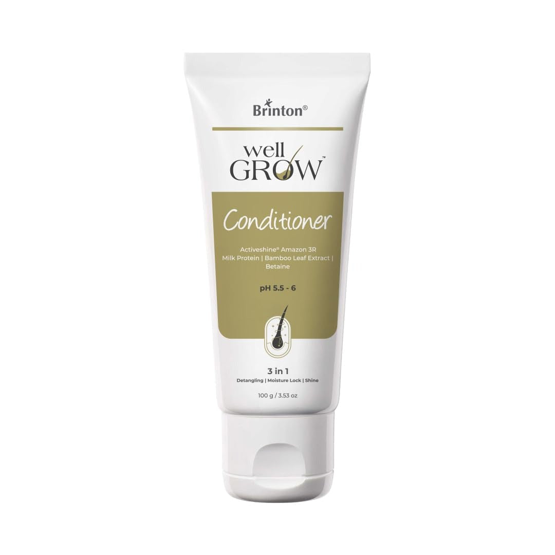 Brinton Wellgrow Hair Conditioner For Smooth & Strong Hair - 100 ml