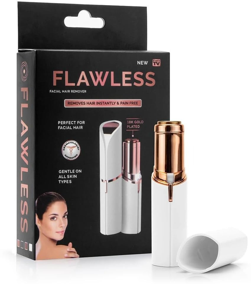 Flawless Facial Shaper Epilator Hair Remover For Men & Women