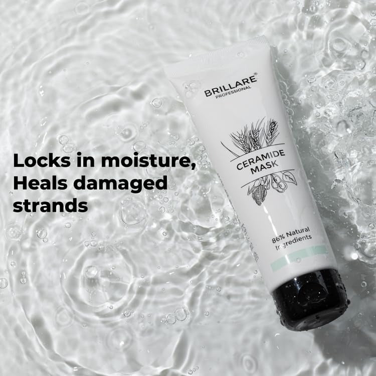 Brillare Professional Hair Fall Control Ceramide Mask - 125 Gms
