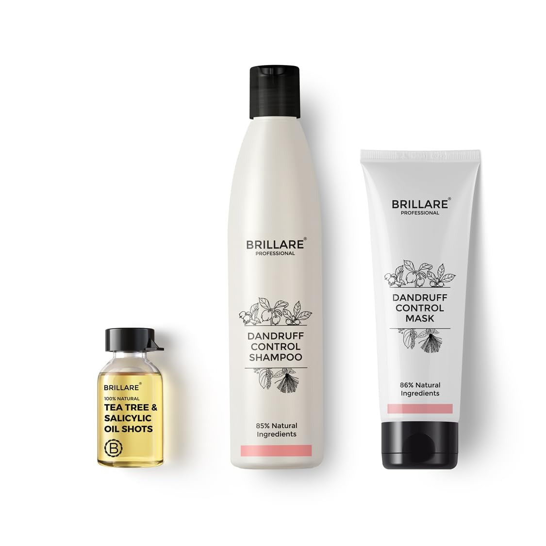 Brillare Anti Hair Fall Treatment Combo, Strengthens roots, Prevents Breakage & Reduces Hair Fall