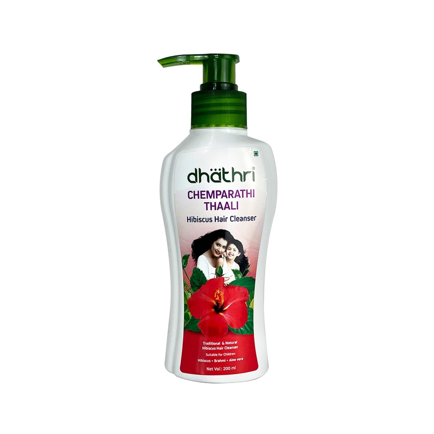 Dhathri Chemparathi Thaali Hibiscus Shampoo Cleanses Hair & Scalp