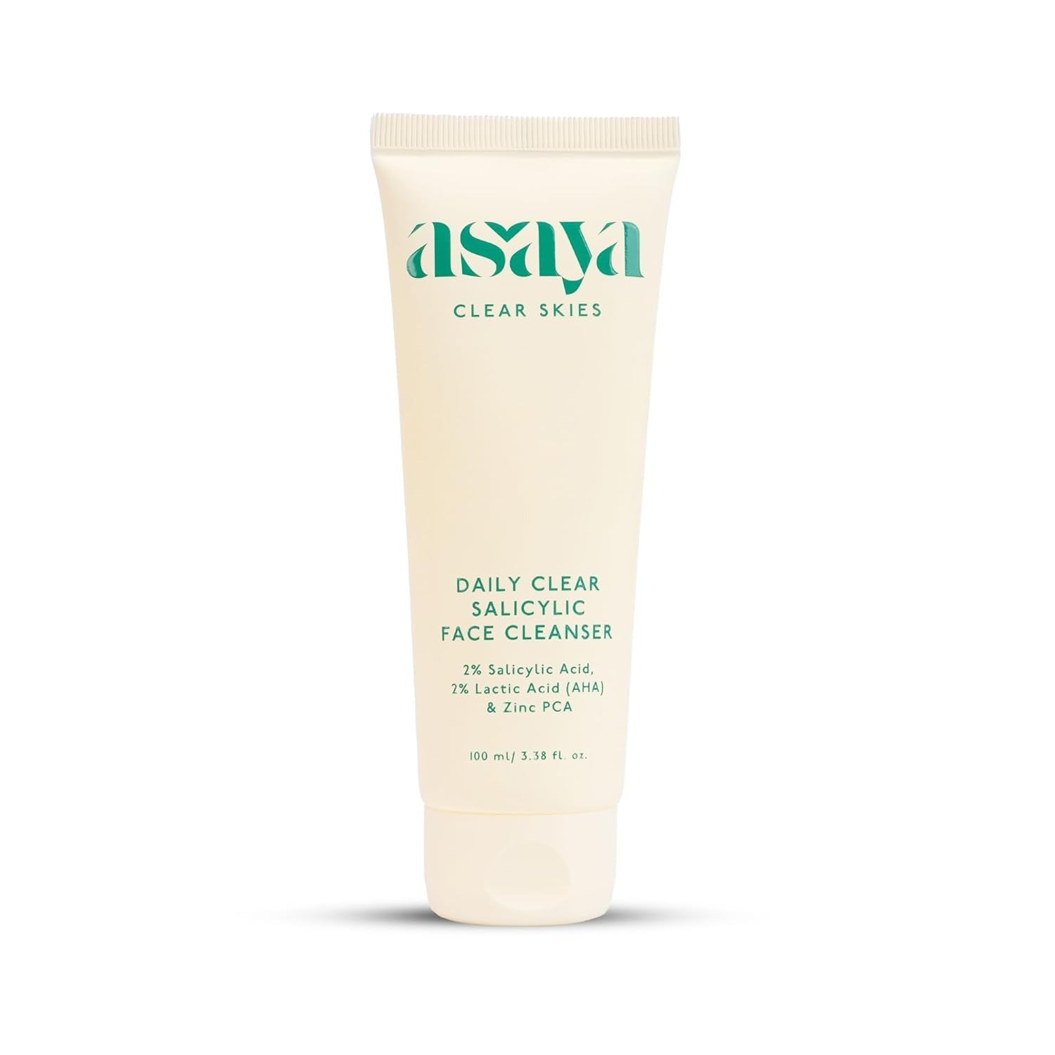Asaya Daily Clear 2% Salicylic Acid Face Wash Cleanser - 100 ml