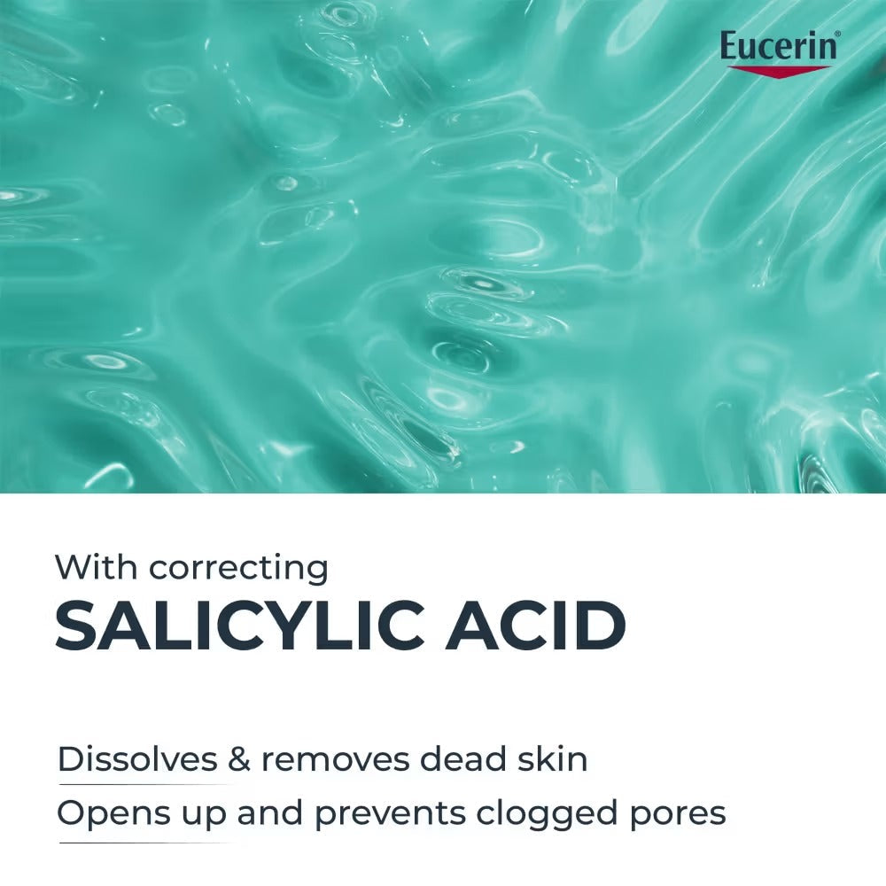 Eucerin Dermo purifyer Oil Control 3X Effect Cleansing Gel For Blemish & Acne Prone Skin - 150 ml