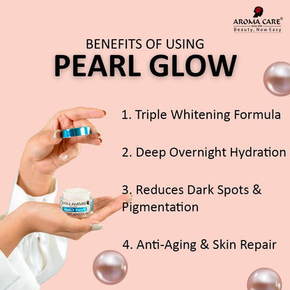 Aroma Care Pearl Glow Night Cream - 15 Gms