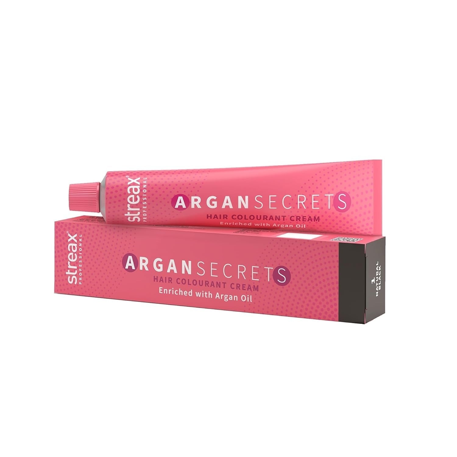 Streax Professional Argan Secrets Permanent Hair Colourant Cream - 90 Gms