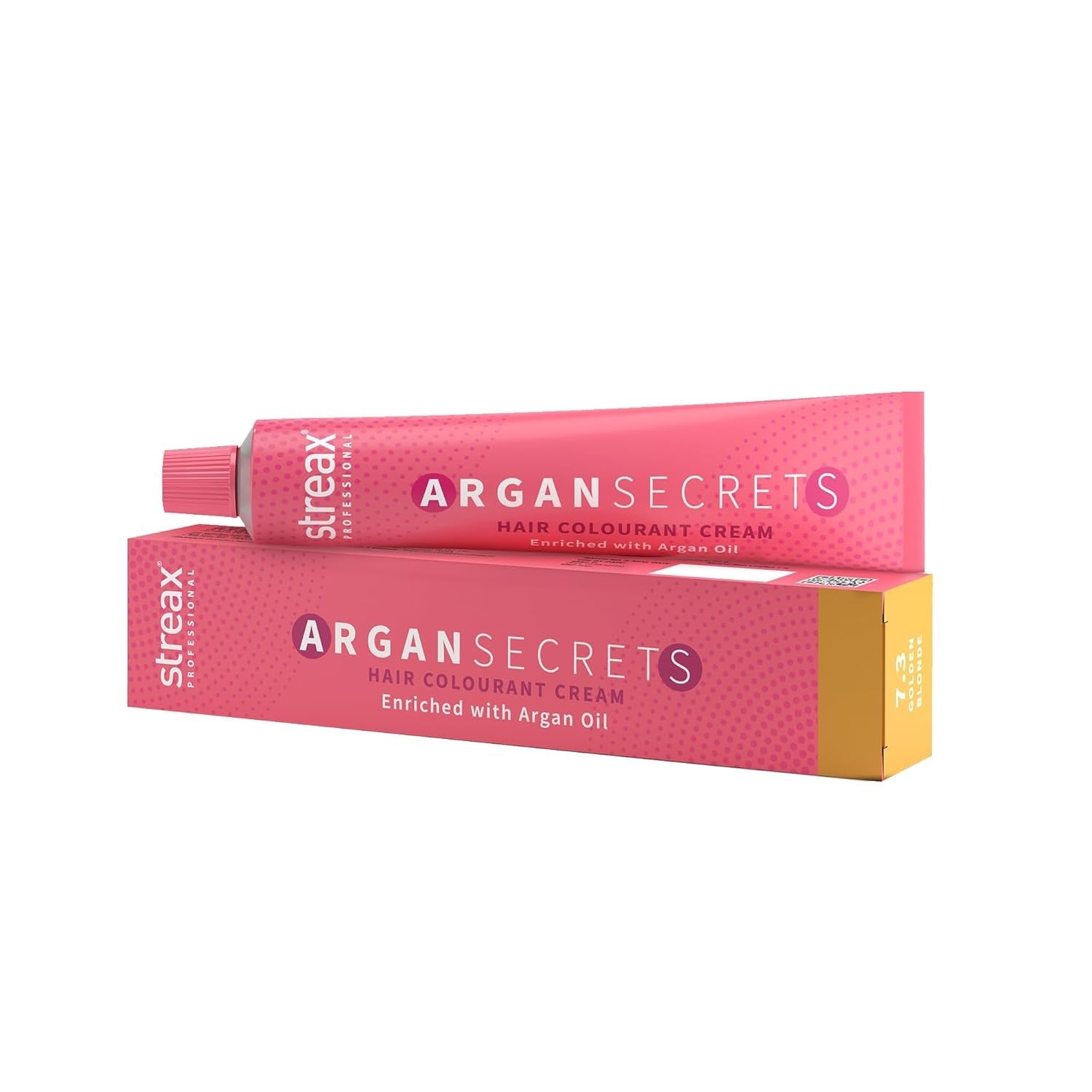 Streax Professional Argan Secrets Permanent Hair Colourant Cream - 90 Gms
