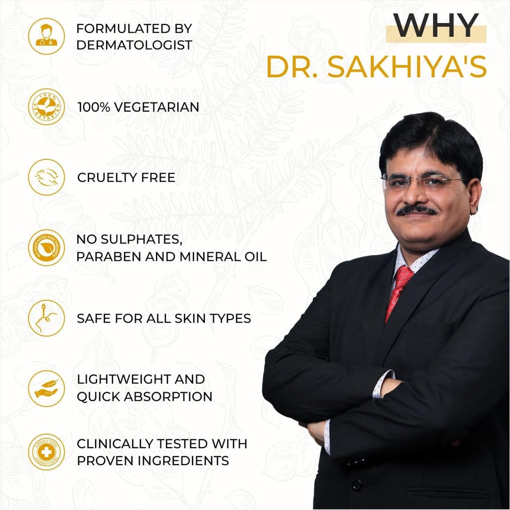 Dr. Sakhiya’s Shikakai Shampoo For Hair Growth & Nourishment - 200 ml