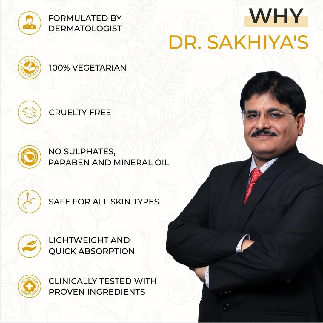 Dr. Sakhiya’s Shikakai Shampoo For Hair Growth & Nourishment - 200 ml