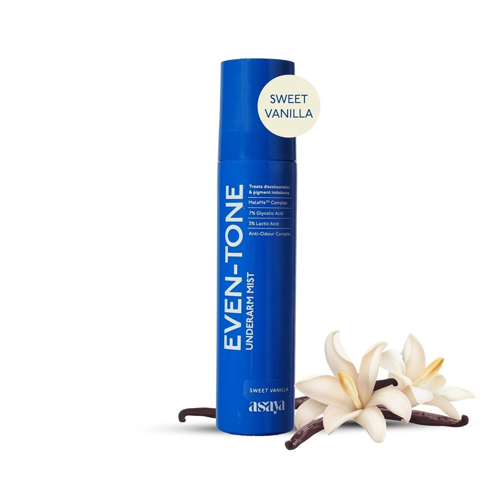 Asaya Even Tone Underarm Mist Sweet Vanilla for Underarm Pigmentation Removal & Odour Control - 100 ml